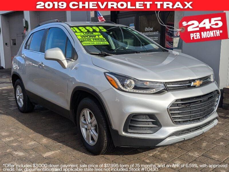 Used 2019 Chevrolet Trax LT with VIN KL7CJPSB6KB829371 for sale in Tamaqua, PA