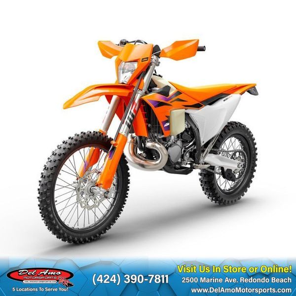 2024 KTM 300 XC-W  in a ORANGE exterior color. Del Amo Motorsports of Redondo Beach (424) 304-1660 delamomotorsports.com 