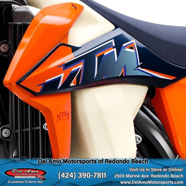 2024 KTM 500 EXC-F  in a ORANGE exterior color. Del Amo Motorsports of Redondo Beach (424) 304-1660 delamomotorsports.com 