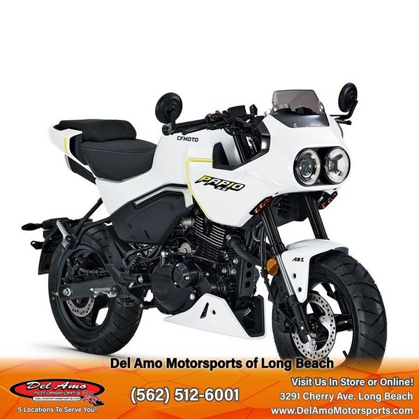 2024 CFMOTO CF125-8US  in a NEBULA WHITE exterior color. Del Amo Motorsports of Long Beach (562) 362-3160 delamomotorsports.com 