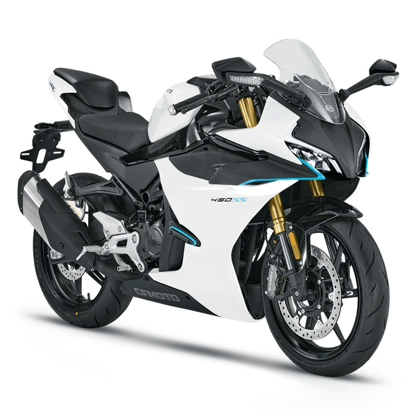 2024 CFMOTO 450SS NEBULA WHITEImage 6