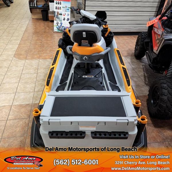 2024 Sea-Doo 19RG  in a SHARK GREY / ORANGE CRUSH exterior color. Del Amo Motorsports of Long Beach (562) 362-3160 delamomotorsports.com 