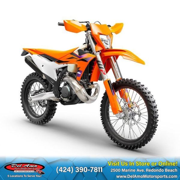 2024 KTM 300 XC-W  in a ORANGE exterior color. Del Amo Motorsports of Redondo Beach (424) 304-1660 delamomotorsports.com 