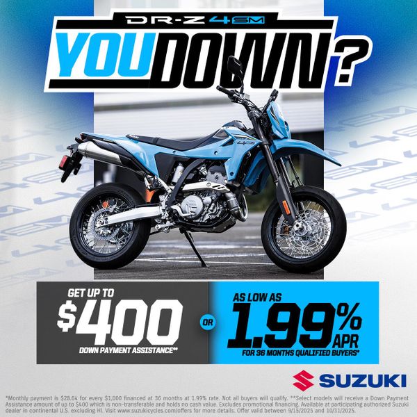 2025 Suzuki DRZ 4SMImage 2