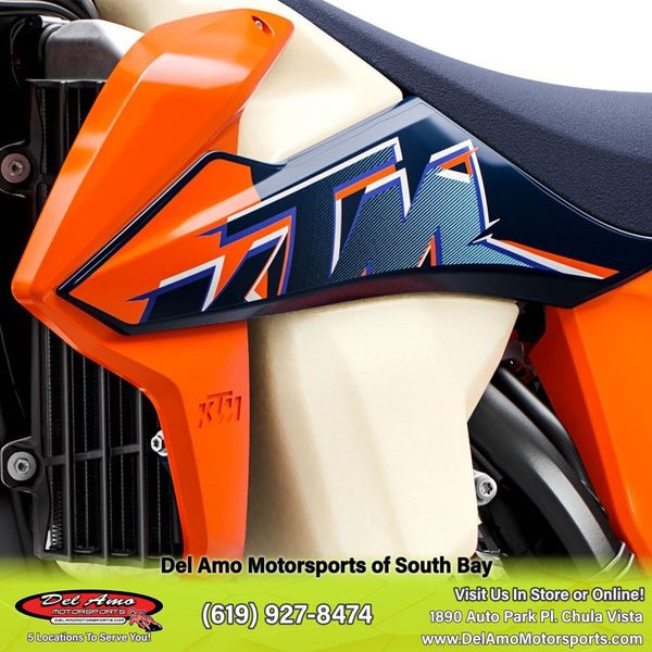 2024 KTM 500 EXC-F  in a ORANGE exterior color. Del Amo Motorsports of South Bay (619) 547-1937 delamomotorsports.com 