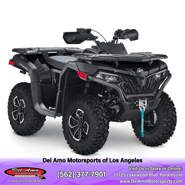 2024 CFMOTO CF600AU-3SA  in a VELOCITY GREY exterior color. Del Amo Motorsports of Los Angeles (562) 262-9181 delamomotorsports.com 