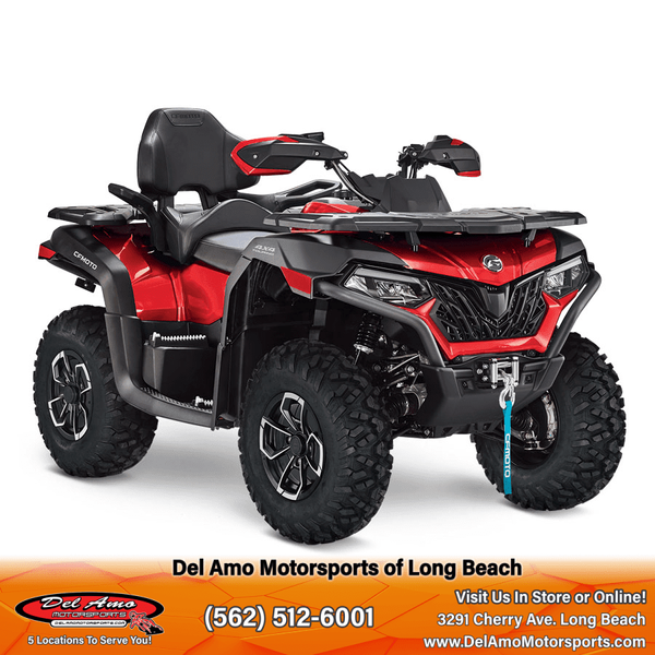 2024 CFMOTO CF600AU-3LA  in a VELOCITY GREY exterior color. Del Amo Motorsports of Long Beach (562) 362-3160 delamomotorsports.com 