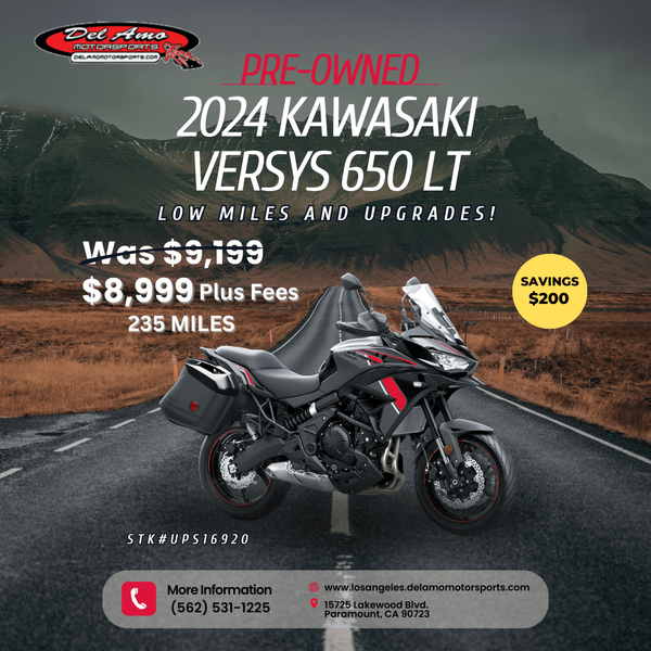 2024 Kawasaki Versys 650 LT Image 1