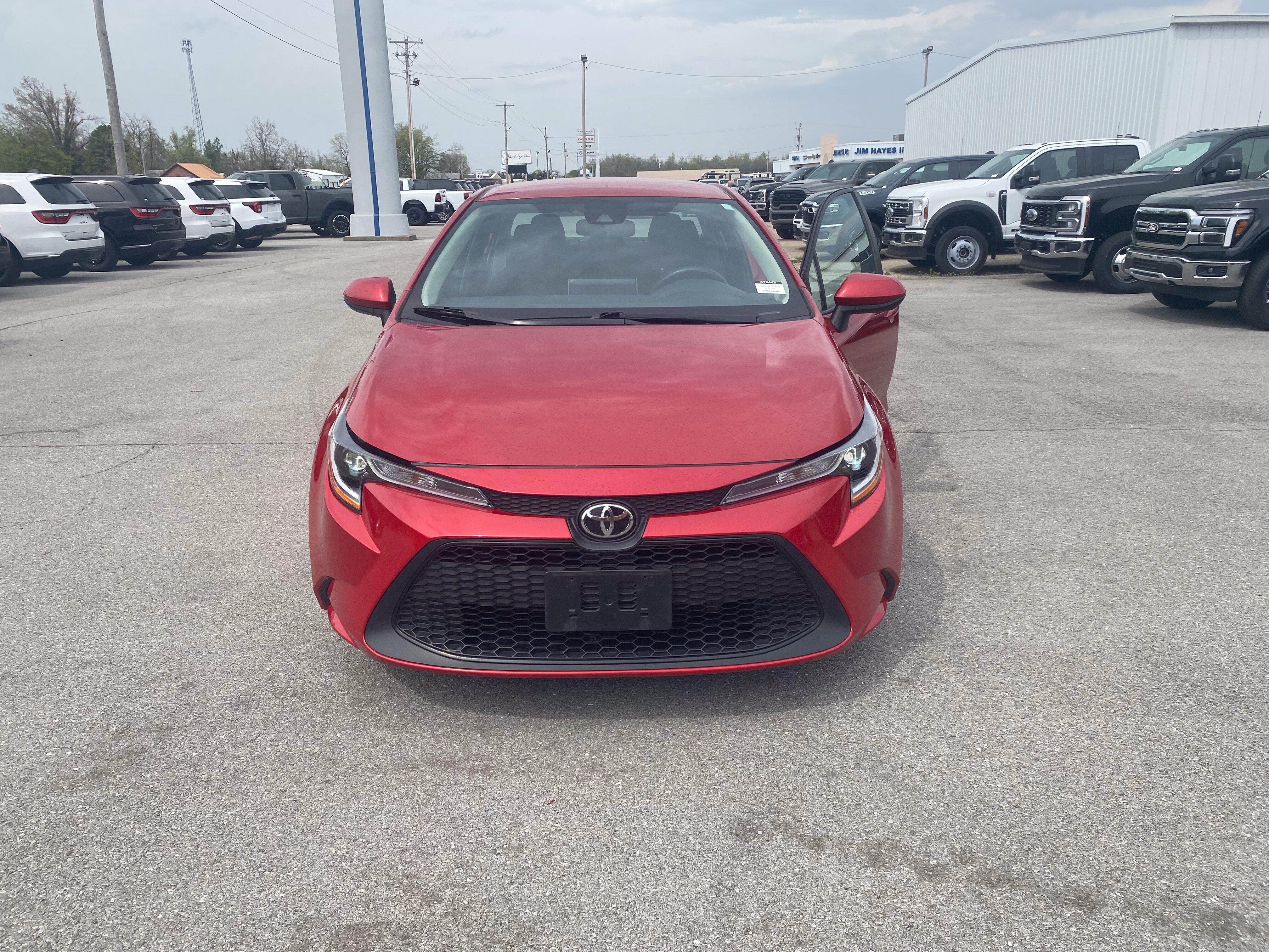 Used 2020 Toyota Corolla LE with VIN 5YFEPRAE7LP071920 for sale in Harrisburg, IL