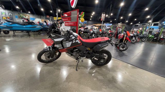 2024 Ducati Desertx  in a R22 LIVERY exterior color. Del Amo Motorsports of Redondo Beach (424) 390-7811 delamomotorsports.com 