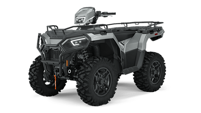 New 2025 Polaris SPORTSMAN 570 ULTIMATE - TURBO SILVER Ultimate Image 2