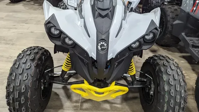 2024 CAN-AM RENEGADE 110 EFI CATALYST GRAY AND NEO YELLOWImage 11
