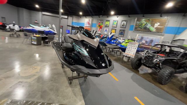 2025 Yamaha GP SVHO W/AUDIO  in a BLACK exterior color. Del Amo Motorsports of Redondo Beach (424) 390-7811 delamomotorsports.com 