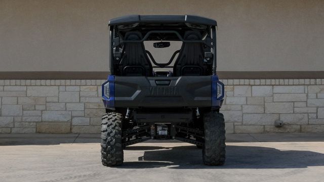 2023 YAMAHA Wolverine RMAX4 LE  in a Titan/Midnight Blue exterior color. Family PowerSports (877) 886-1997 familypowersports.com 
