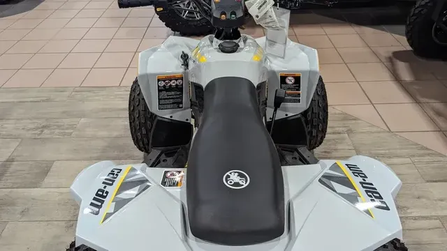 2024 CAN-AM RENEGADE 110 EFI CATALYST GRAY AND NEO YELLOWImage 8
