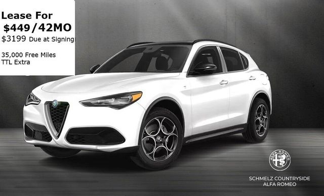 Used 2024 Alfa Romeo Stelvio Q4 AWD w/Sunroof/NavImage 2