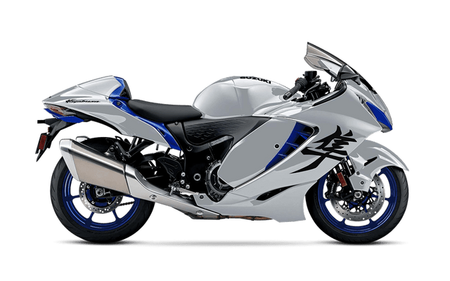 New 2025 Suzuki HAYABUSA 1340 METALLIC MYSTIC SILVER