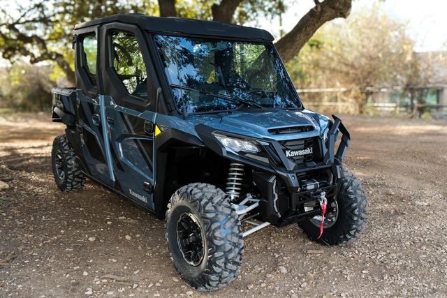 New 2025 Kawasaki RIDGE XR CREW LIMITED METALLIC BLUISH GRAY