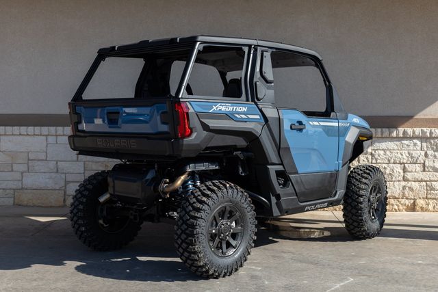 2024 POLARIS XPEDITION ADV 1000 Ult Storm Blue in a BLUE exterior color. Family PowerSports (877) 886-1997 familypowersports.com 