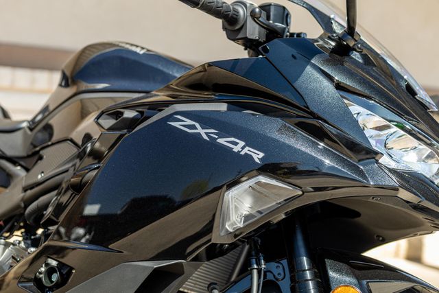New 2025 Kawasaki NINJA ZX4R ABS METALLIC SPARK BLACK