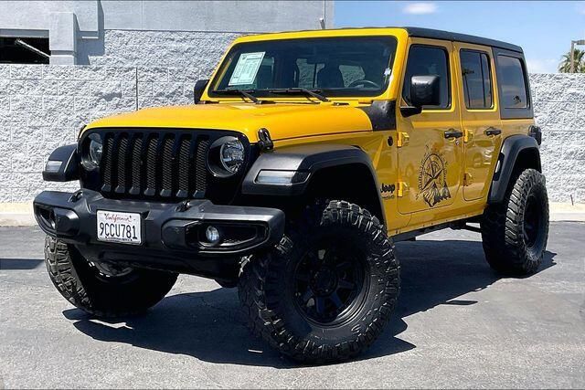 Used 2021 Jeep Wrangler Unlimited WillysImage 1