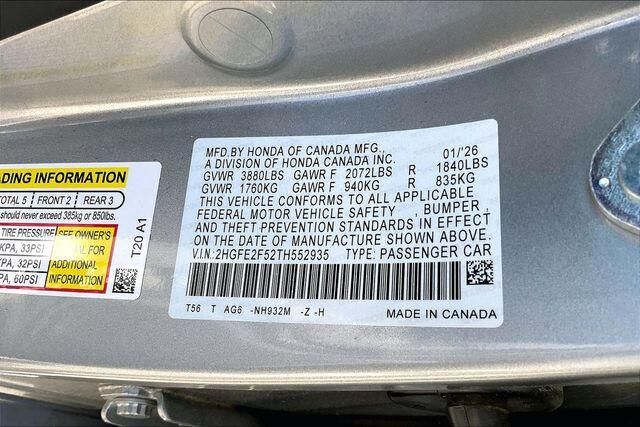 Used 2026 Honda Civic Sedan SportImage 33