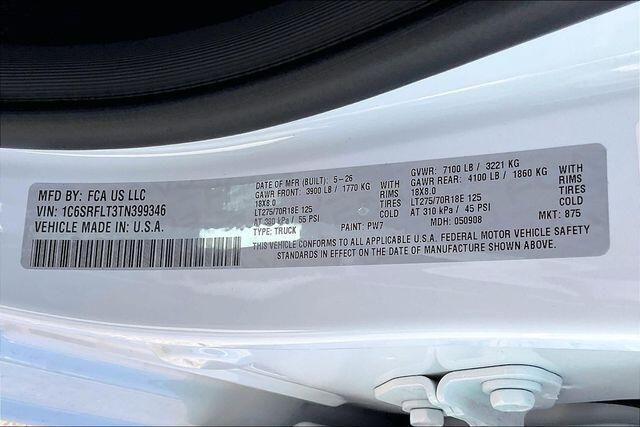 New 2026 RAM 1500 Rebel Crew Cab 4x4 5