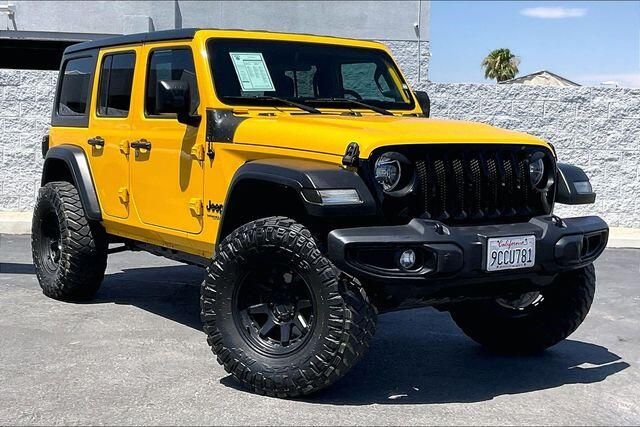 Used 2021 Jeep Wrangler Unlimited WillysImage 12