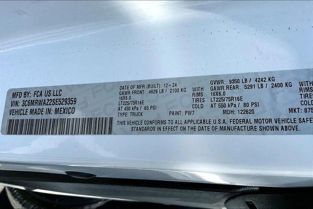 New 2025 RAM Promaster Ev Step Van Super High Roof 159