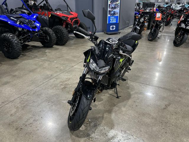 2022 Kawasaki Z650 Base  in a BLACK exterior color. Del Amo Motorsports of Redondo Beach (424) 390-7811 delamomotorsports.com 