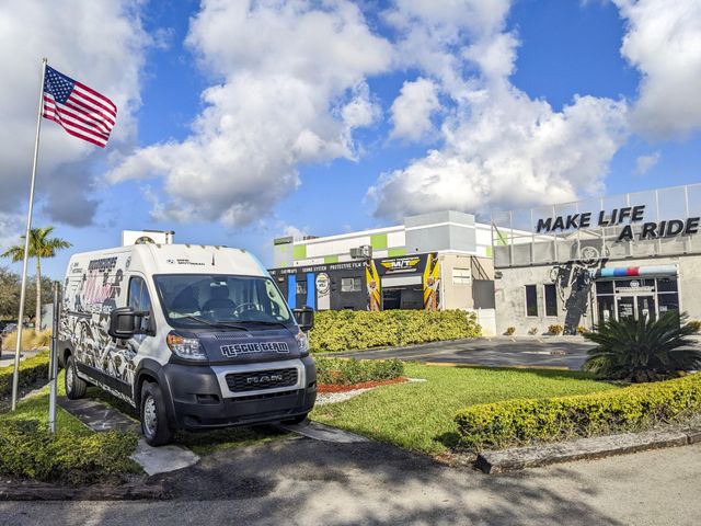 2023 Royal Enfield SCRAM 411  in a SKY LINE BLUE exterior color. Royal Enfield Motorcycles of Miami (786) 845-0052 remotorcyclesofmiami.com 
