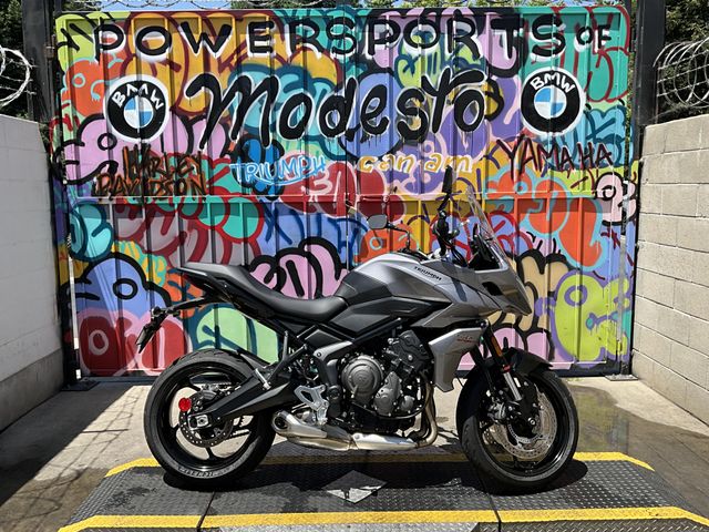 2023 Triumph TIGER SPORT in a Graphite / Sapphire Black exterior color. BMW Motorcycles of Modesto 209-524-2955 bmwmotorcyclesofmodesto.com 
