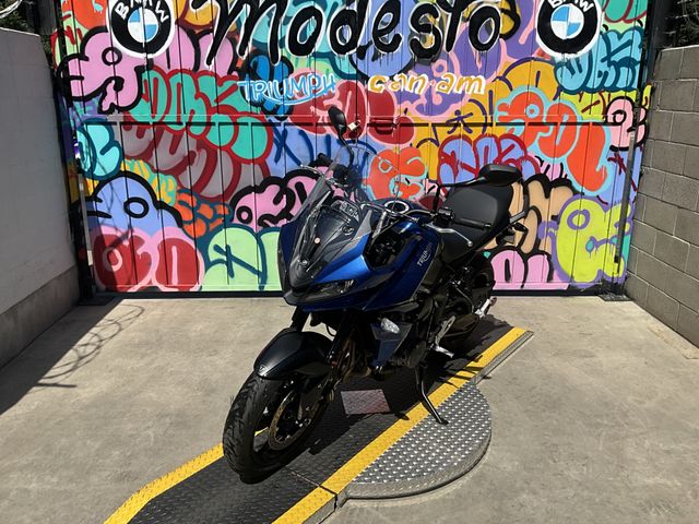 2023 Triumph TIGER SPORT in a Lucerne Blue / Sapphire Black exterior color. BMW Motorcycles of Modesto 209-524-2955 bmwmotorcyclesofmodesto.com 
