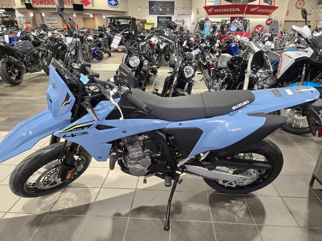 New 2025 Suzuki DRZ 4SM SKY GRAY | Family Powersports Lubbock