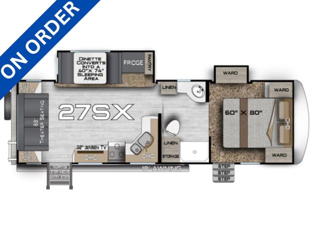New 2024 ARCTIC FOX EDGE 27SX Image 33