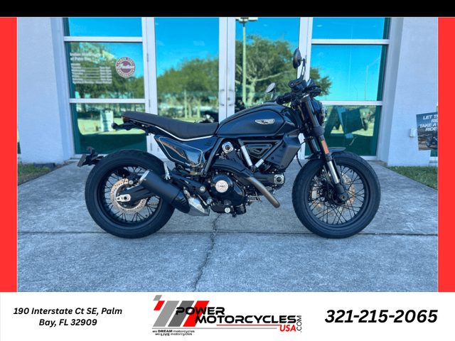 2025 Ducati Scrambler 800 Nightshift