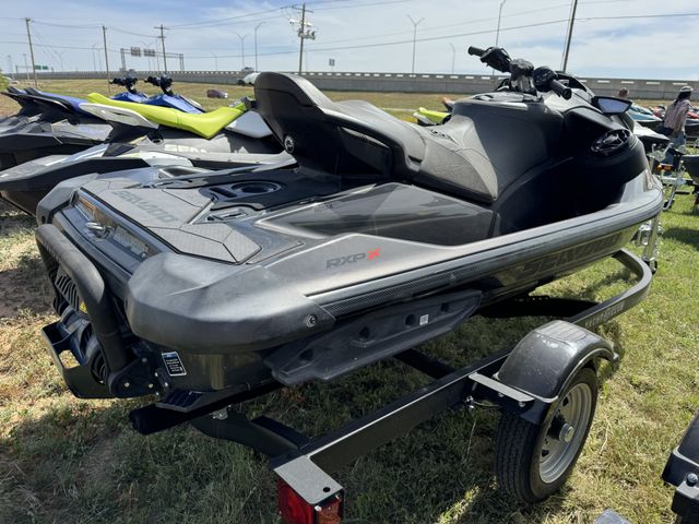 2022 SEADOO PW RXP X 300 IBR AUD BK 22  in a BLACK exterior color. Family PowerSports (877) 886-1997 familypowersports.com 