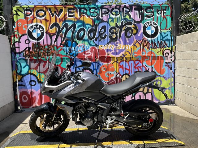 2023 Triumph TIGER SPORT in a Graphite / Sapphire Black exterior color. BMW Motorcycles of Modesto 209-524-2955 bmwmotorcyclesofmodesto.com 