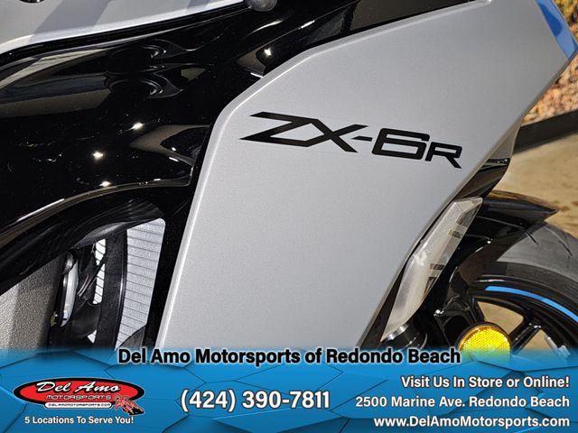New 2025 Kawasaki NINJA ZX 6R ABS for sale in California