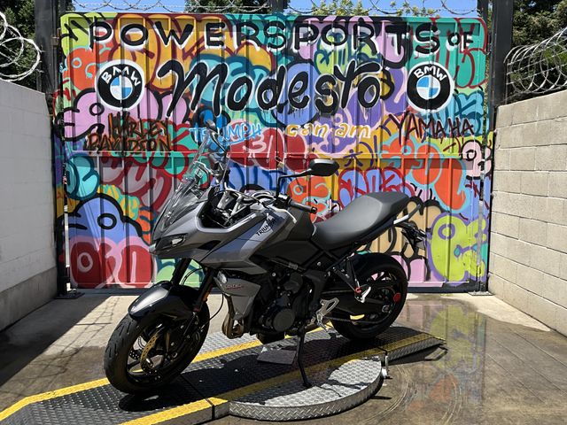 2023 Triumph TIGER SPORT in a Graphite / Sapphire Black exterior color. BMW Motorcycles of Modesto 209-524-2955 bmwmotorcyclesofmodesto.com 