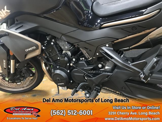 2024 CFMOTO CF800-7US  in a ZIRCON BLACK exterior color. Del Amo Motorsports of Long Beach (562) 362-3160 delamomotorsports.com 