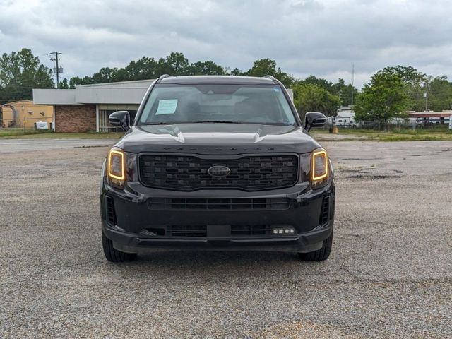 2021 Kia Telluride SX in a Ebony Black exterior color and Blackinterior. Johnson Dodge 601-693-6343 pixelmotiondemo.com 