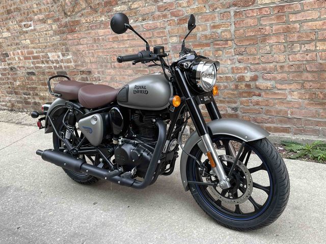 royal enfield gunmetal grey with alloy wheels