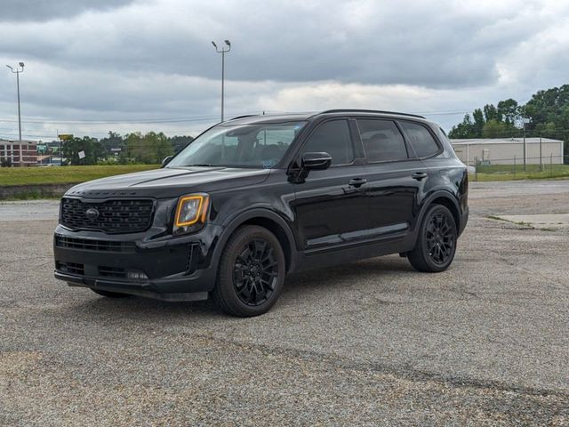 2021 Kia Telluride SX in a Ebony Black exterior color and Blackinterior. Johnson Dodge 601-693-6343 pixelmotiondemo.com 