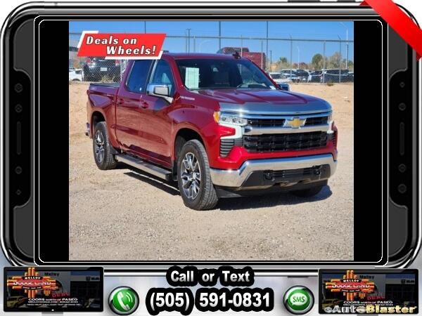 Used 2023 Chevrolet Silverado 1500 LT with VIN 1GCUDDE88PZ231245 for sale in Albuquerque, NM