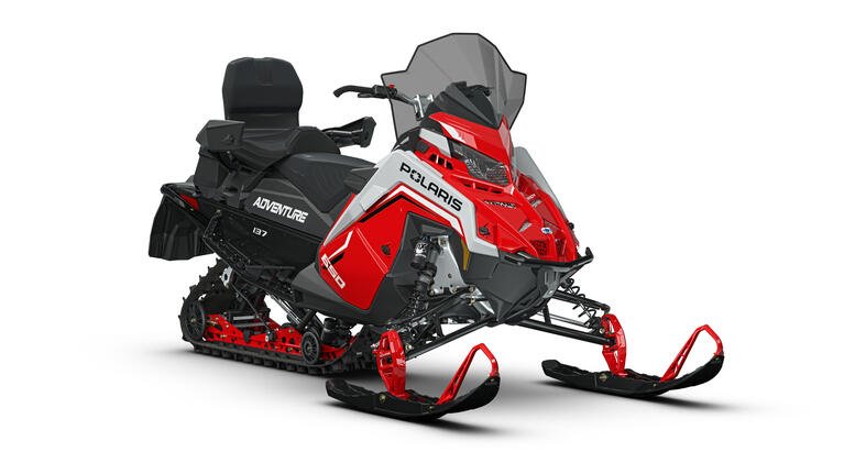 2027 Polaris 650 INDY Adventure 137 1.35 Red