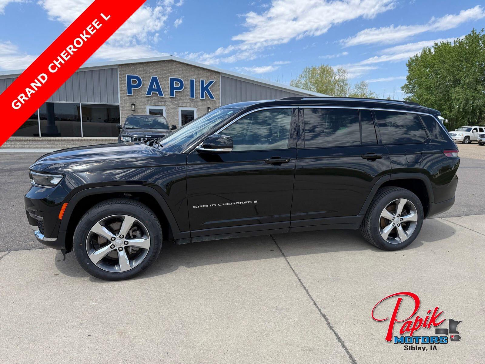Used 2021 Jeep Grand Cherokee L Limited with VIN 1C4RJKBG5M8203113 for sale in Luverne, Minnesota