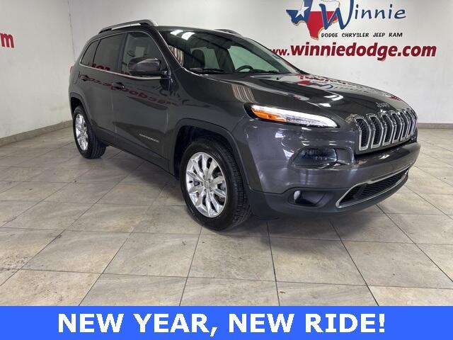 Used 2015 Jeep Cherokee Limited with VIN 1C4PJMDS6FW703557 for sale in Winnie, TX