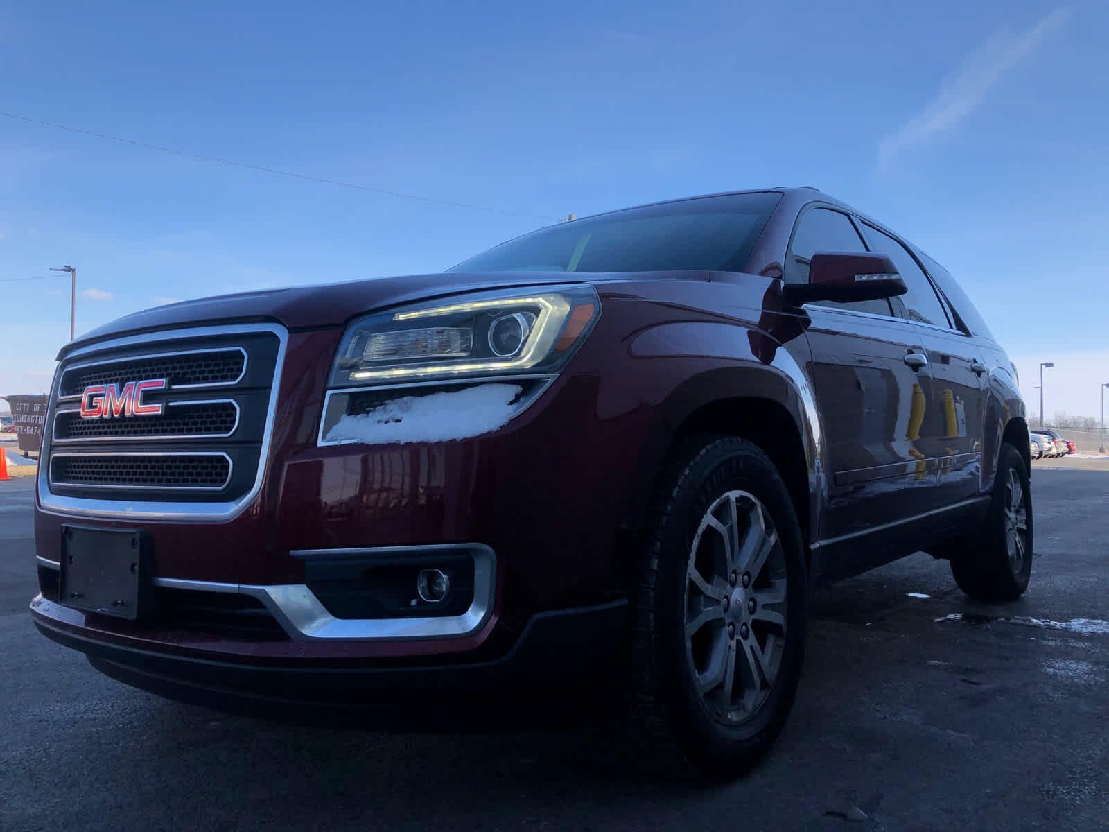 Used 2016 GMC Acadia SLT-1 with VIN 1GKKVRKD2GJ104626 for sale in Wilmington, OH