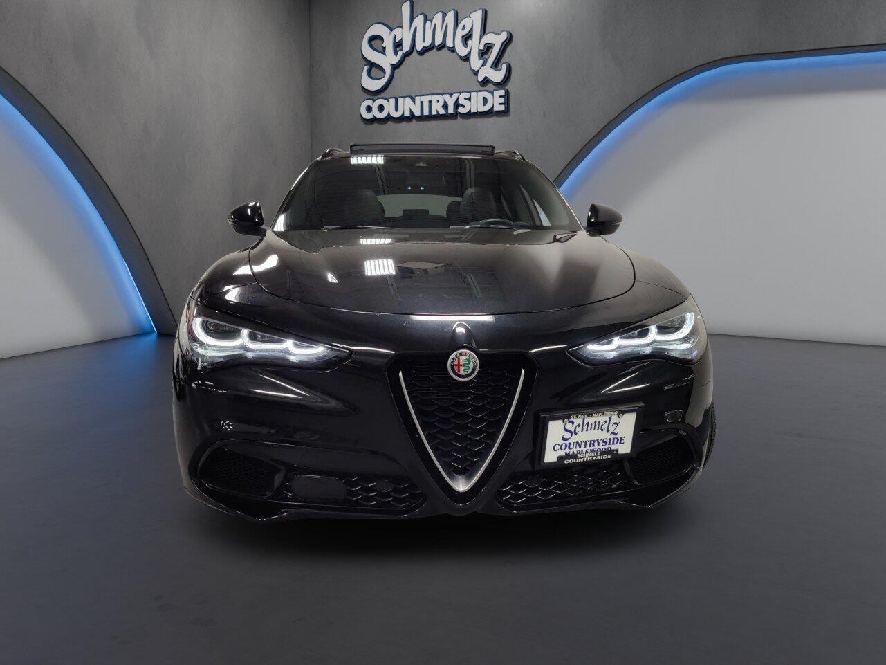 Certified 2024 Alfa Romeo Stelvio Ti with VIN ZASPAKBN9R7D74456 for sale in Maplewood, Minnesota